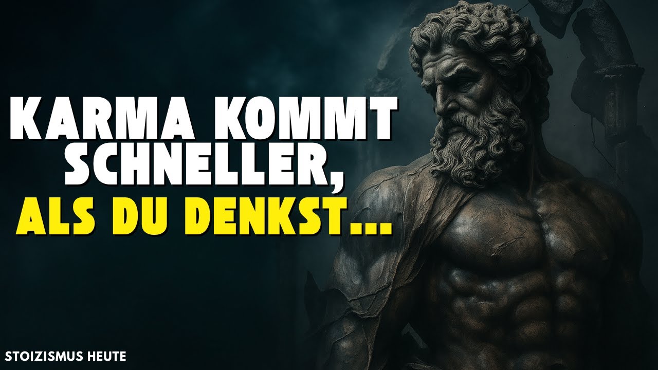 Deine Feinde werden bald ihr schlimmstes Karma für den Schmerz bekommen | Stoizismus