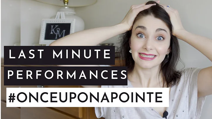 #OnceUponaPointe Being Thrown On as an Understudy | Last Minute Ballet Performances | Kathryn Morgan