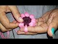 Amazing Finger Trick Flower By Hand Embroidery // amazing tricks Design