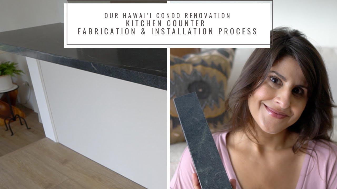 Soapstone Kitchen Countertops Our Hawaii Condo Renovation Series