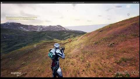 Third Person Shooter Title | Dev Log 03 | Level Biom Test