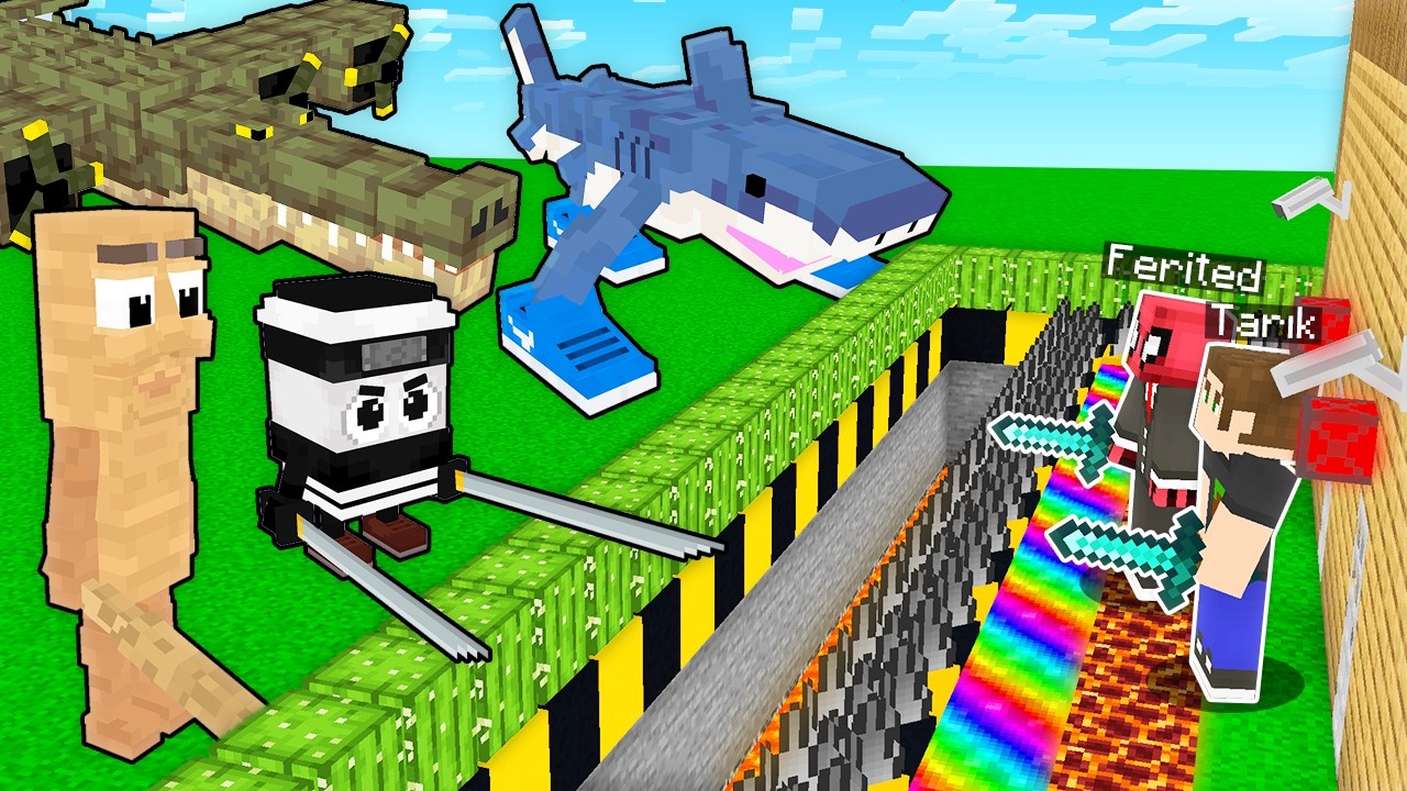 TUNG TUNG SAHUR VS EN GÜVENLİ EV - Minecraft