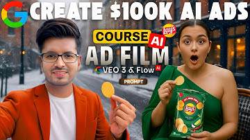 How to Create ₹100K AI Ads with VEO 3 | Flow + ChatGPT Workflow Explained