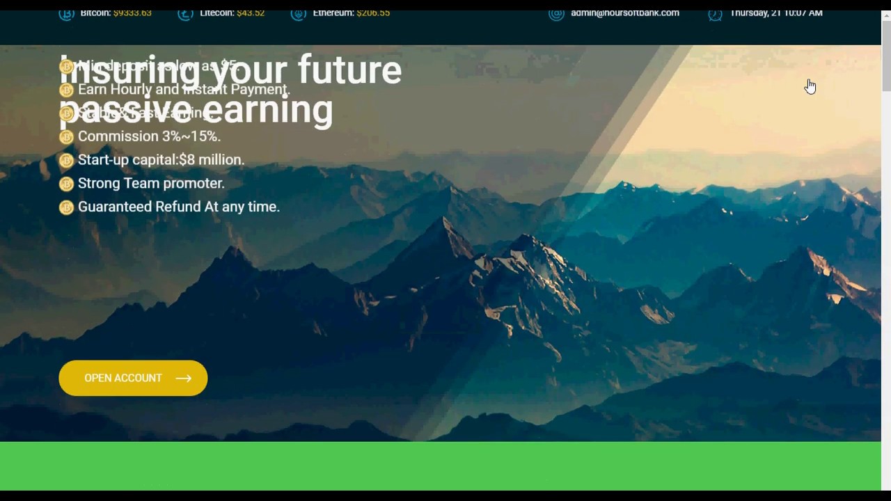 видео обзор hyip проекта Hour Soft Bank