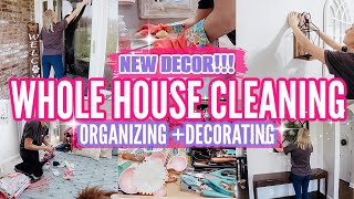 *NEW* HOUSE RESET| CLEAN WITH ME |EXTREME CLEANING MOTIVATION| DECORATE WITH ME-Jessi Christine