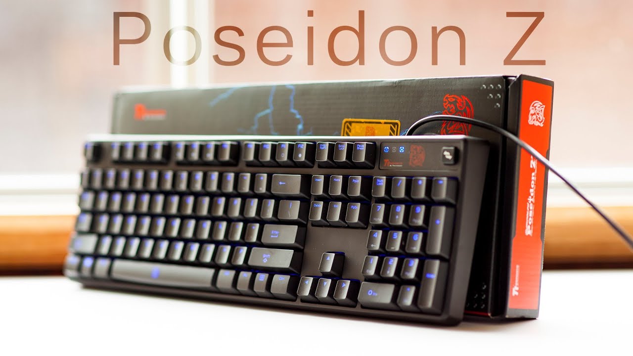 Thermaltake Tt eSports Poseidon Z Mechanical Keyboard Kailh Blue