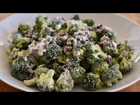 Broccoli Salad Recipe | Easy And Quickly Salad | vegan