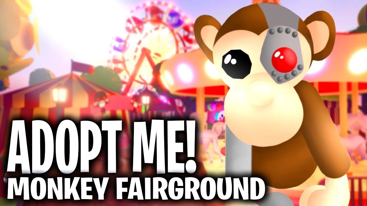 ALL *NEW* MONKEY PETS in Monkey Fairground Adopt Me Update 2021