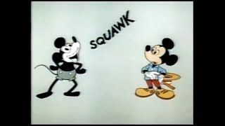 SQUAWK
“Ha ha, hey! Hey you!”
SQUEAK?
“Are you the first original Mickey Mouse?”
SQUAWK SQUAWK