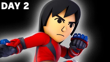 DAY 2 Practicing Mii Brawler for 5 days and Entering a Tournament