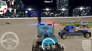 Upgrading To Police Truck For Hard Battle | Demolition Derby 3 Android Gameplay HD screenshot 4