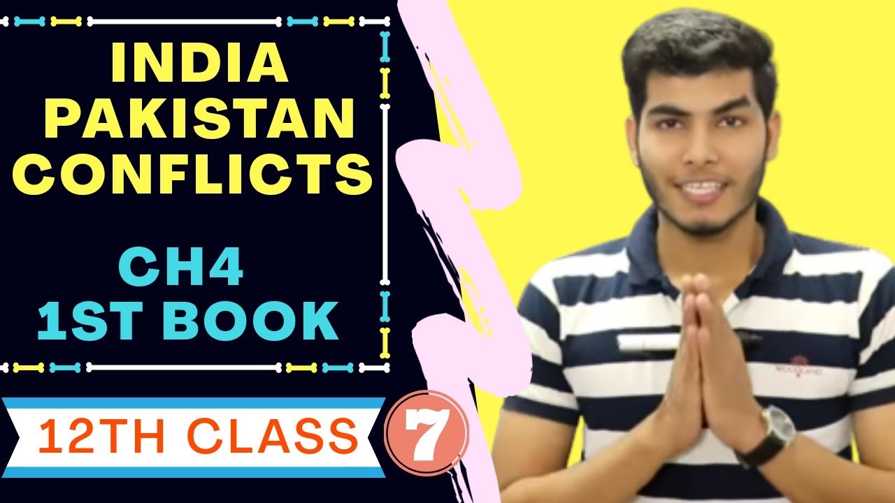 India Pakistan conflicts class 12|contemporary south Asia | class 12th political science chapter 4
