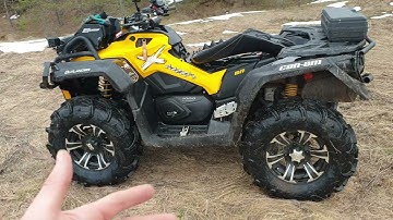 Обзор установленного оборудования на моем Can-Am Brp Outlander 1000 XMR