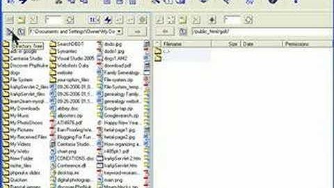 How to use Core Ftp to upload website