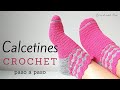 Cómo tejer medias o calcetines a crochet