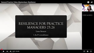 GP Excellence masterclass webinar: Resilience for Practice Managers