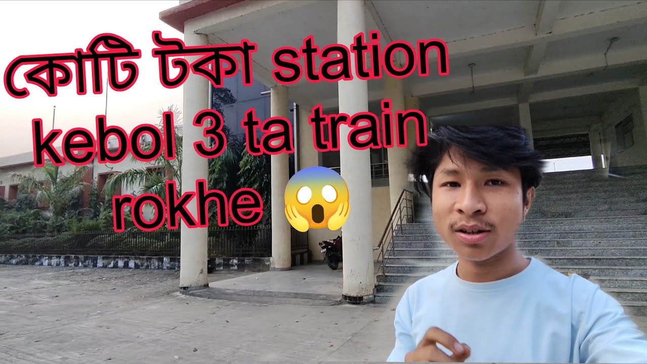 Ane normal vlog কোটি টকা station sabo goi asu jot 3 ta train rokhe