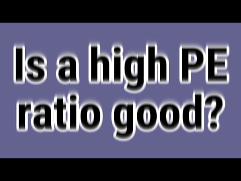 فيديو: ماذا تشير نسبة PE عالية؟