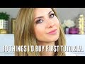 TOP 10 PRODUCTS I'D BUY FIRST TUTORIAL | FAVORITE PRODUCTS FOR EVERYDAY MAKEUP