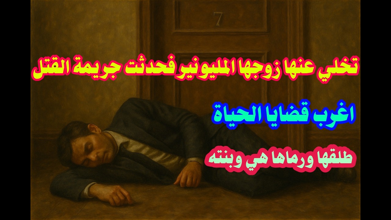 اغرب قضايا الحياة بعدما تخلي زوجها المليونير عنها وعن بنته الرضيعة حدثت جريمة القتل والكارثة