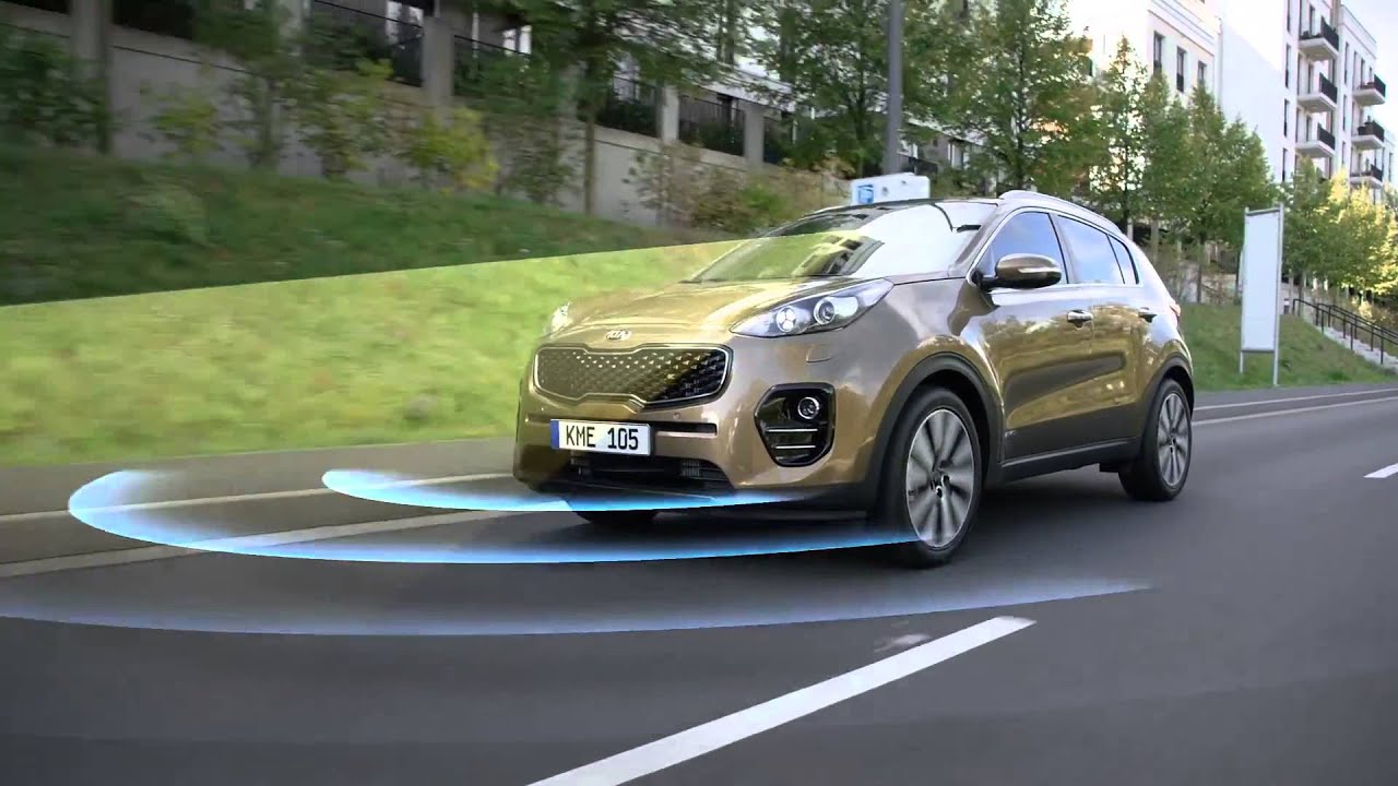 Nowa Kia Sportage system autonomicznego hamowania