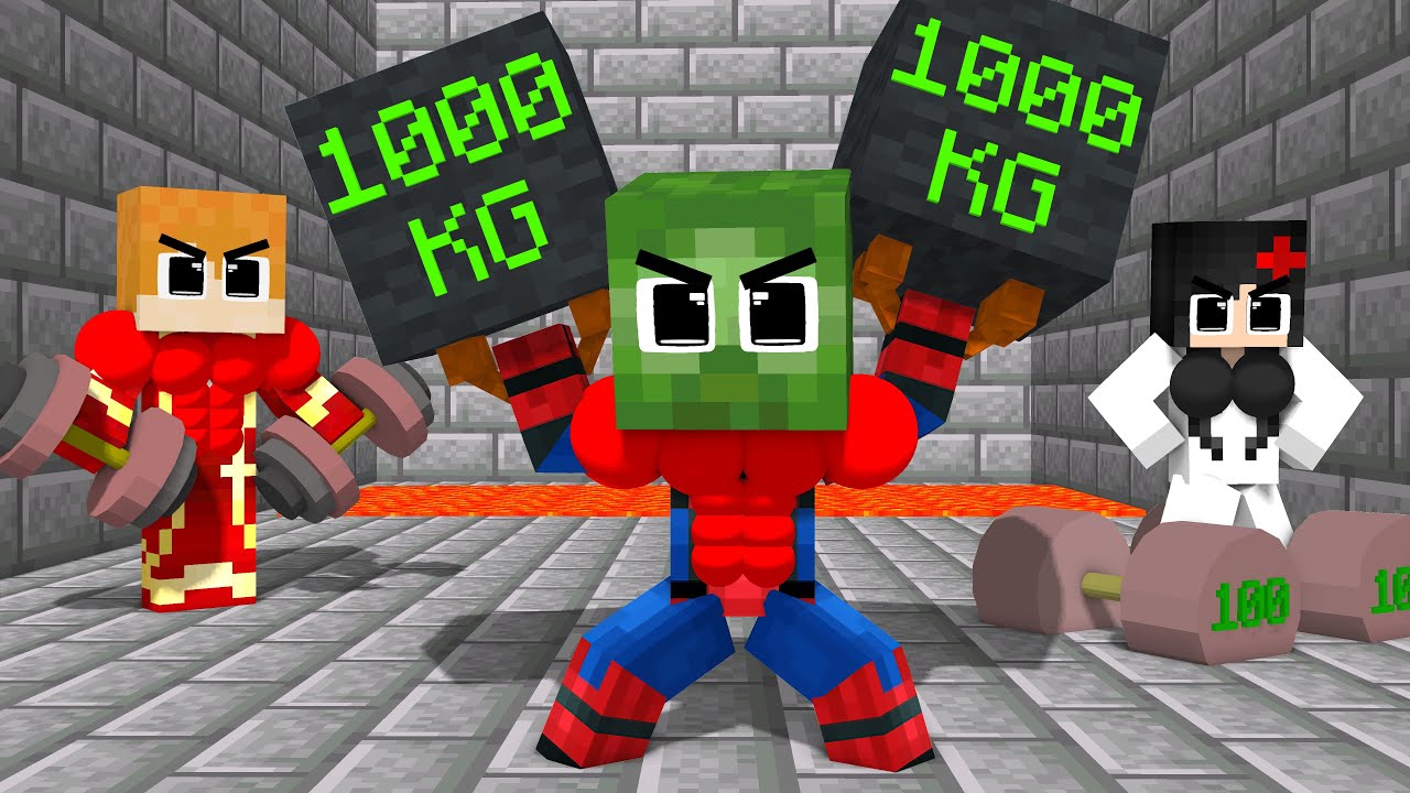 Zombie Becomes Spiderman in Minecraft… But Something Went Terribly Wrong – Minecraft Animation