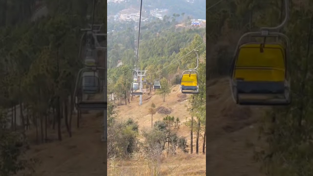 Patriata Chairlift View | Murree Hills | Patriata Chairlift Experience 🌲