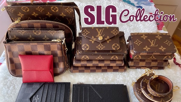 My LV slg collection (w/ a few others) and my recent purchase! Now I want  everything reverse mono! : r/Louisvuitton