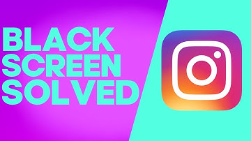 How to Fix and Solve Instagram Black Screen on Android or iphone - IOS phone ig Problem