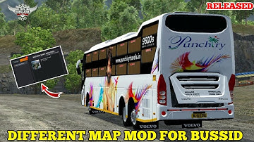 NEW DIFFERENT MAP MOD FOR BUS SIMULATOR INDONESIA V3.7.1 #mapmodbussid #bussidmod