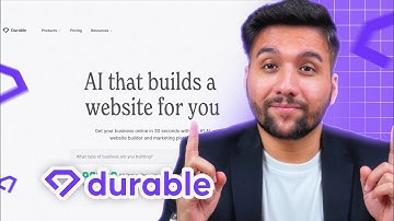 Build a Business Website in 30 Seconds! ⚡ | Durable AI Website Builder Review