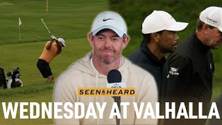 Rory McIlroy’s striking PGA appearance, Chasing Tiger Woods | Seen & Heard at Valhalla