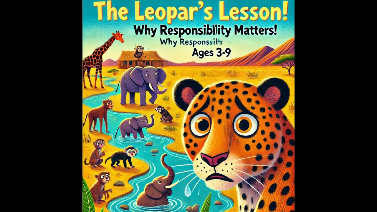 Lessons From Leopard 🌿 The Leopard's Lesson: Why Responsibility Matters! 🐆💧 - YouTube