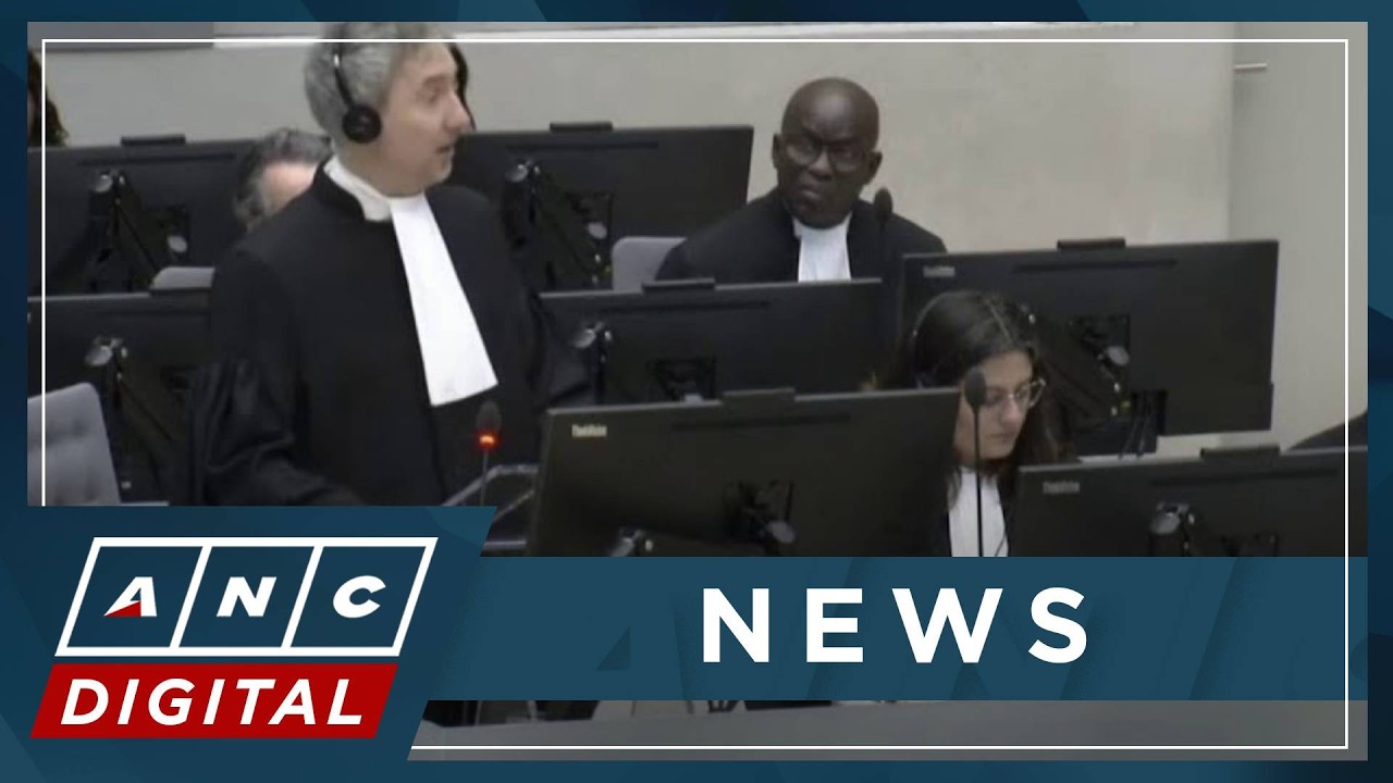 ICC DAY 2: Prosecutors present details of Duterte 'Oplan Double Barrel,' alleged death list | ANC