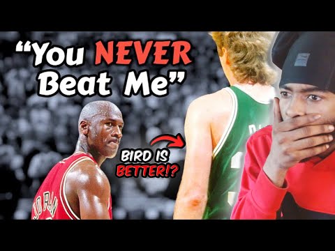 IS JORDAN REALLY THE GOAT? REACTING TO GREATEST MICHAEL JORDAN VS LARRY BIRD STORIES EVER TOLD!