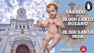 Víspera Ascensión del Señor. Rosario y Misa. 19:30 h. 11-5-2024.