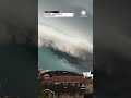 Severe Thunderstorm Shelf Cloud Over Sydney, Australia