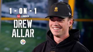 I Was Really Excited When I Saw The 412 Pop Up  1on1 With Qb Drew Allar  Pittsburgh Steelers