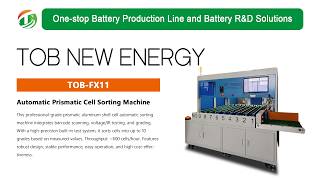 TOB-FX11 Prismatic Cell Automatic Sorting Machine
