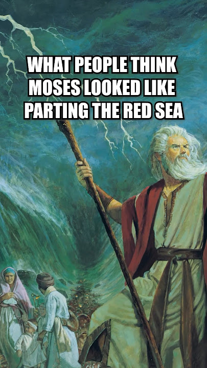 What Moses Parting The Sea Actually Looked Like 🌊