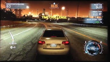 Need for Speed: The Run - Challenge Series - Industrial Run: Tunnels and Trains | Audi RS4