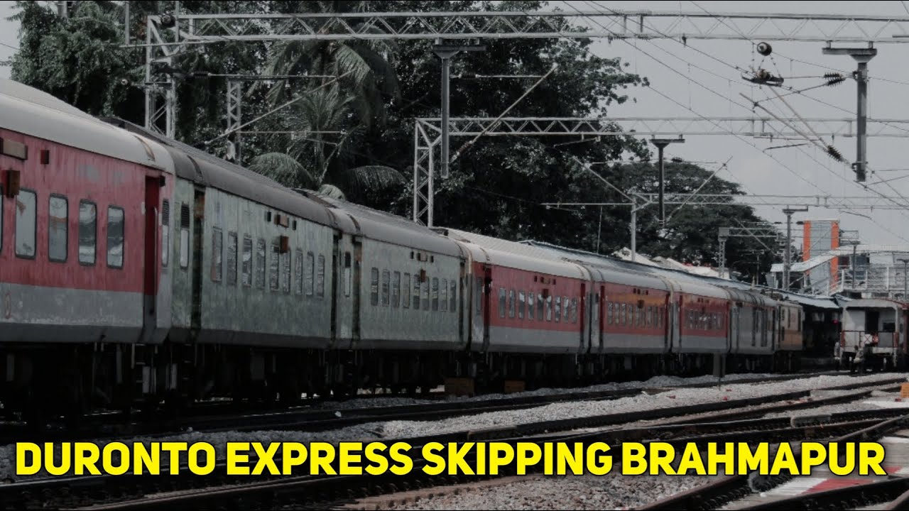 12245 HOWRAH YESVANTPUR DURONTO EXPRESS 4K ULTRA HD YouTube