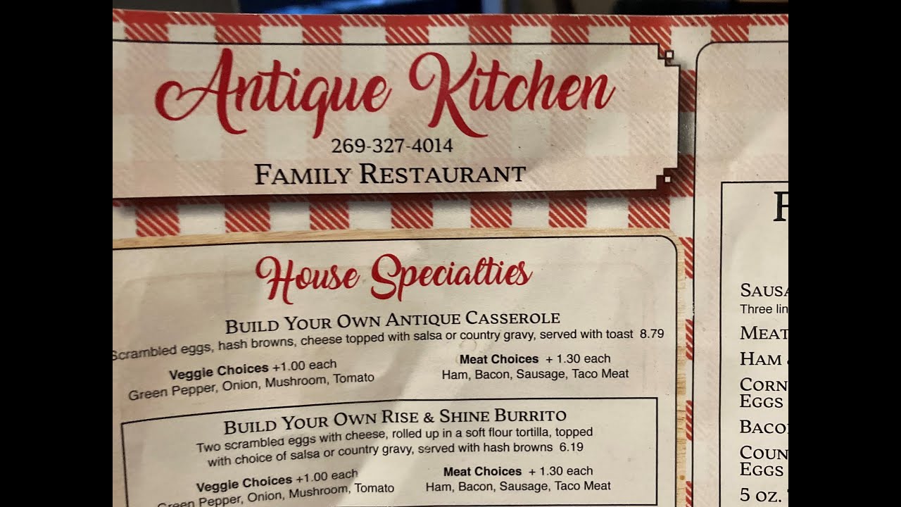 Antique Kitchen, Portage, Michigan YouTube