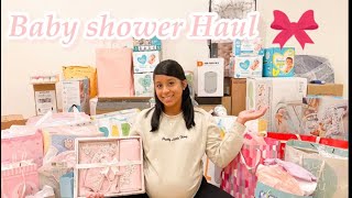 BABY SHOWER HAUL/ UNBOXING!