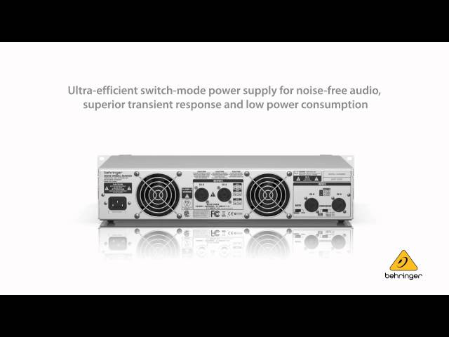BEHRINGER iNUKE NU6000 Ultra-Lightweight, High-Density 6000-Watt