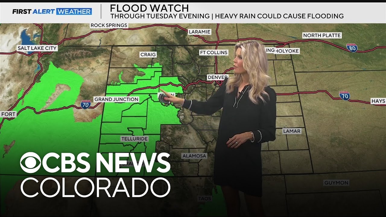 Heavy rain creating flooding concerns in parts of Colorado - YouTube