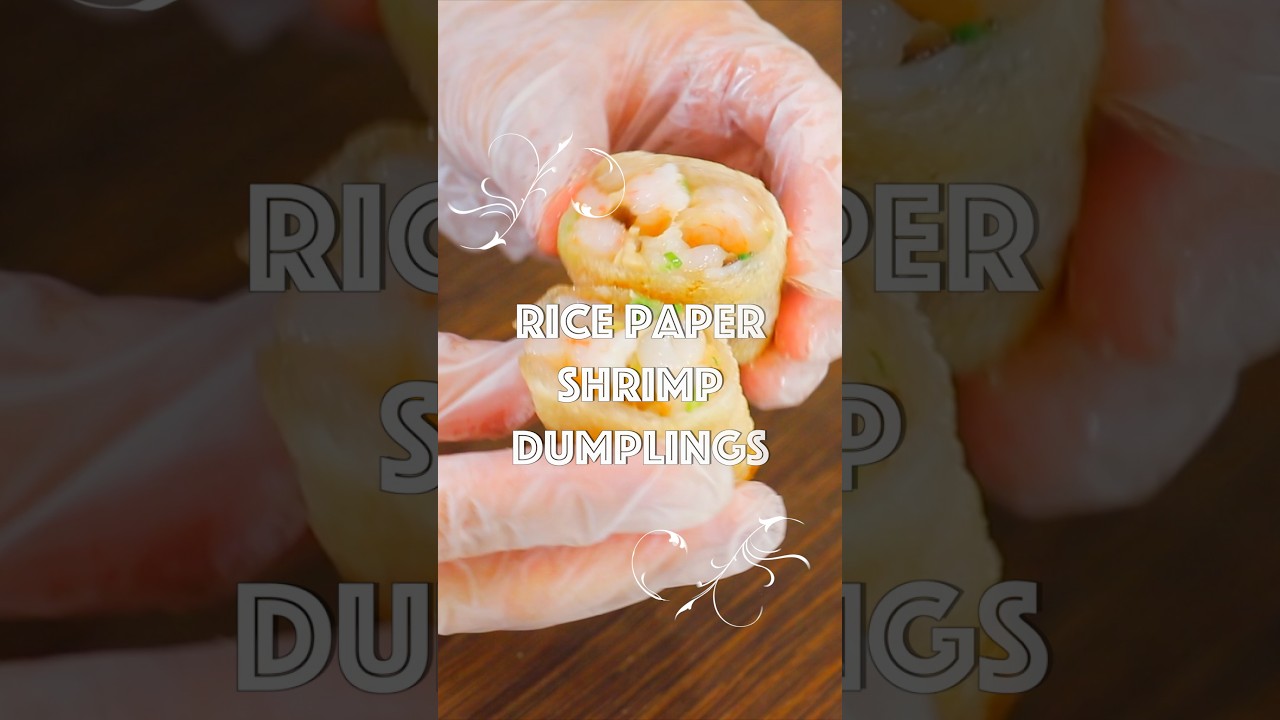 This Rice Paper Dumpling Hack Is Genius!