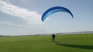 How to fly a paramotor- watch as a student learns how to take their first solo flight  June 18, 2022