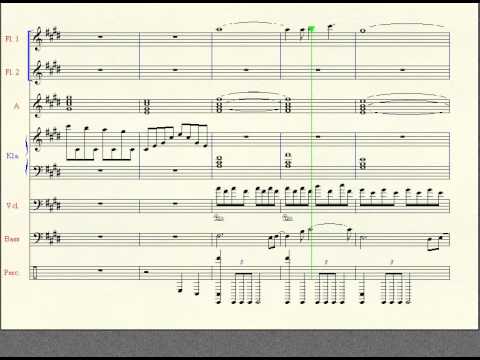 Finale Notepad original composition - Into the Storm