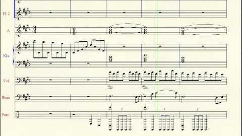 Finale Notepad original composition - Into the Storm